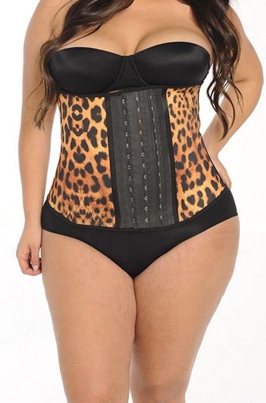 Ceinture amincissante LĂ©opard grande taille Lighteme đ