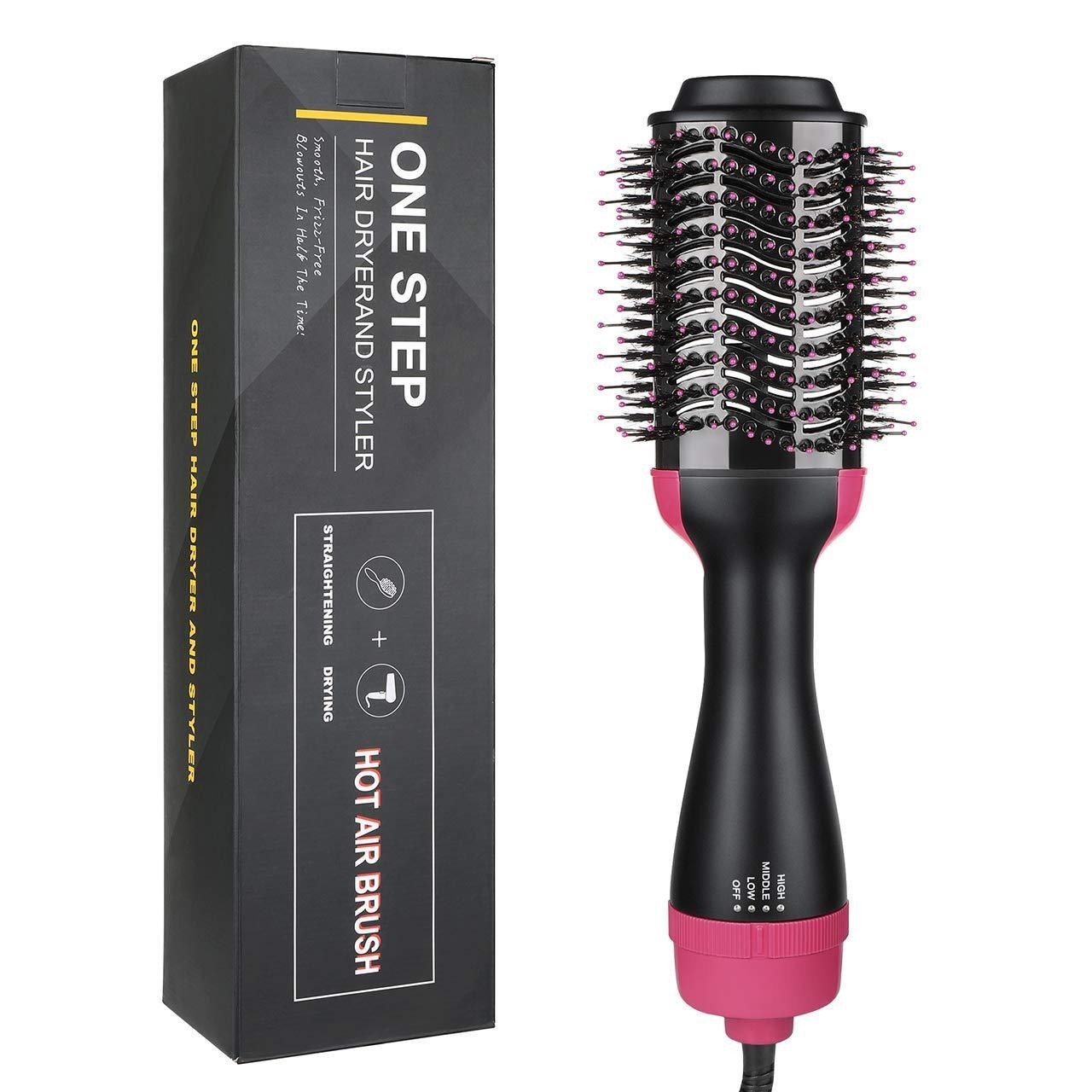 iHRtrade 3 In One-Step Hair Dryer & Volumizer (3 colors & 4 styles) | Garden Light Solar,USB C Charger,Colored Contact Lenses | ihrtrade.tw