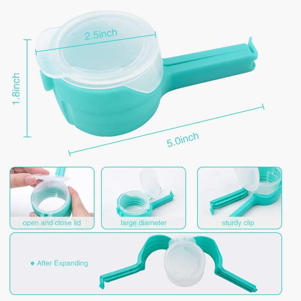 Clip pour sac de conservation des aliments Lighteme avec bec verseur