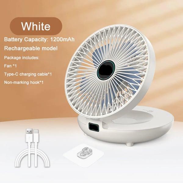 Lighteme Haushaltsventilator mit doppeltem Verwendungszweck und LED-Licht