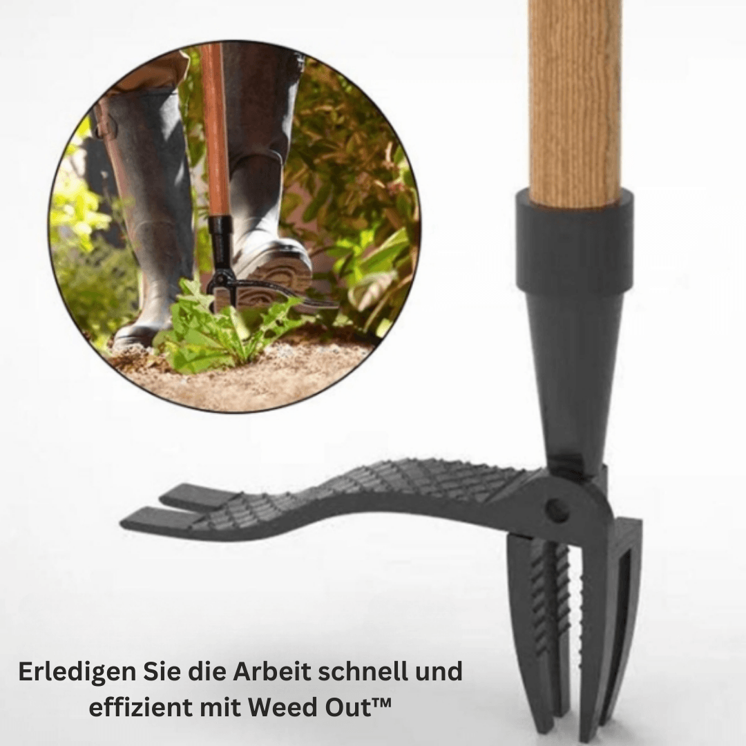 Lighteme 2 in 1 Garten-Unkrautgabel