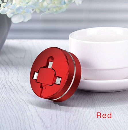 Lighteme Retractable 3 In 1 USB Cable (4 colors)