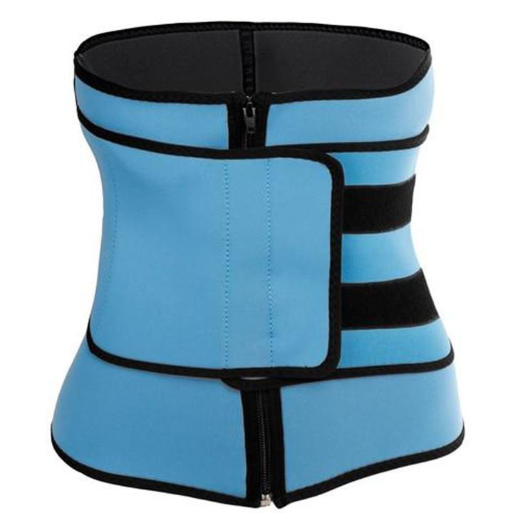 Ceinture de sudation Lighteme Fitness ~ Avec velcro et fermeture éclair !