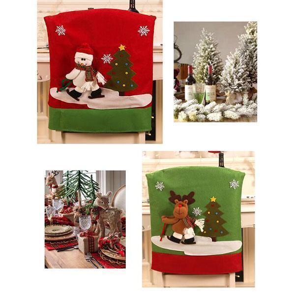 Housse de chaise de Noël Lighteme
