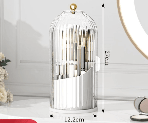 Lighteme 360° Make-up-Pinsel-Organizer + kostenlose Lippenstift-Aufbewahrungsbox