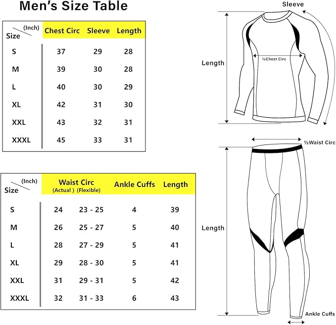 Ensemble de sous-vêtements thermiques tactiques camouflage pour hommes Lighteme