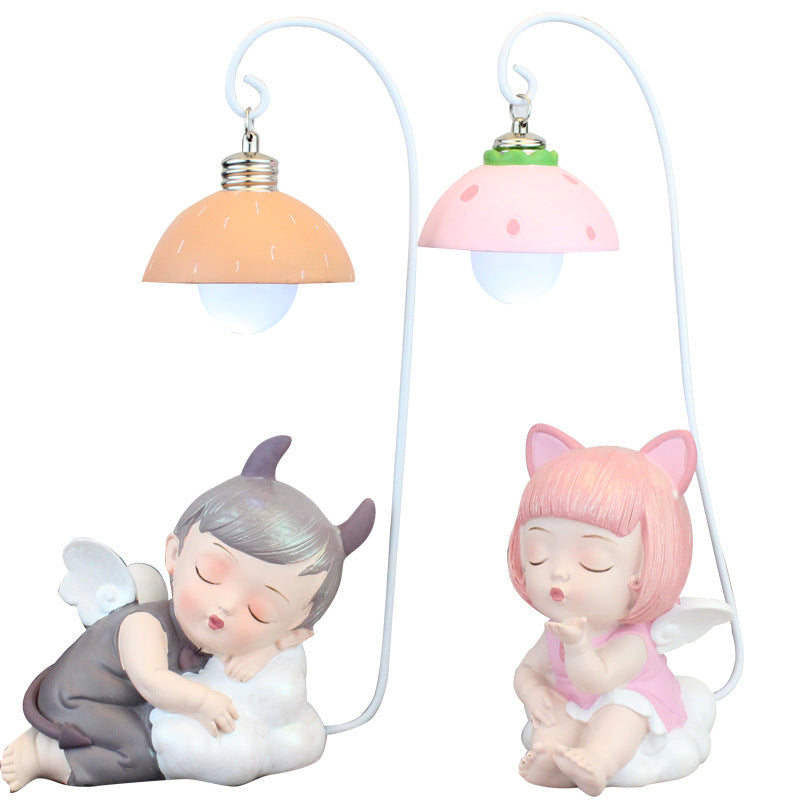 Lighteme Cartoon Little Angel Night Light