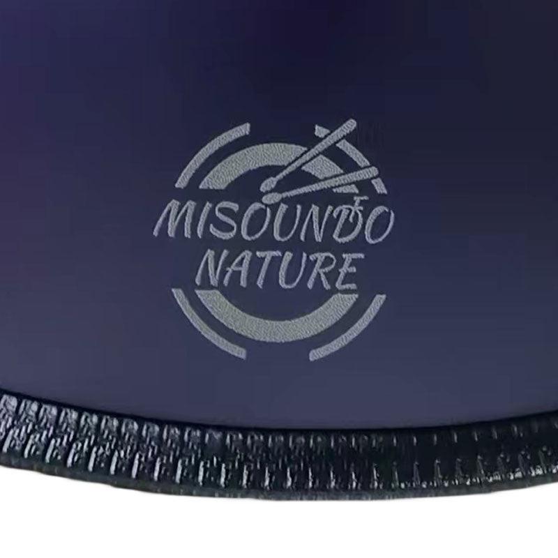 MiSoundofNature Starburst A1 DC Handpan Drums 22 pouces 10 Notes Ré Mineur Kurd Scale hangdrum avec coffret cadeau