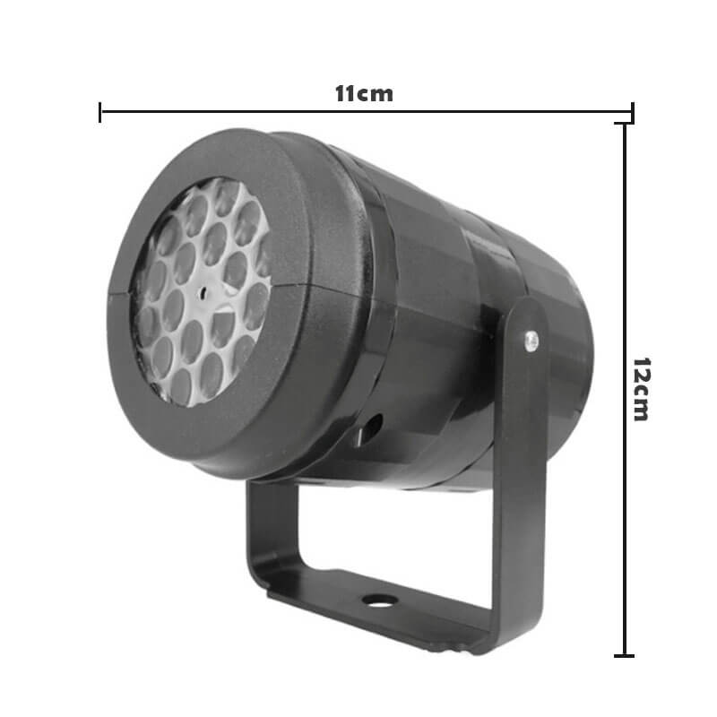 Projecteur de flocons de neige de Noël Lighteme