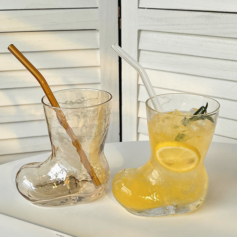 Lighteme Kreativer Glasbecher in Schuhform