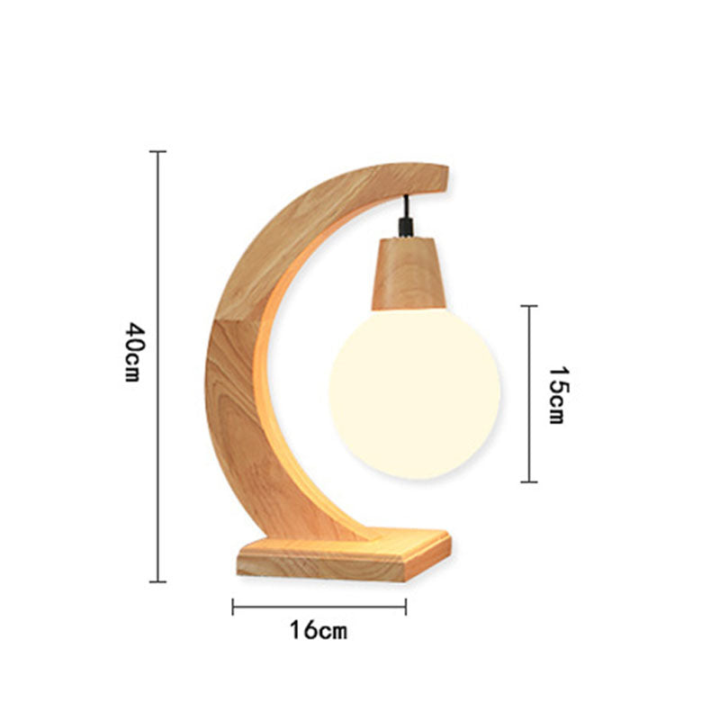 Lighteme Kreative Glas-Tischlampe