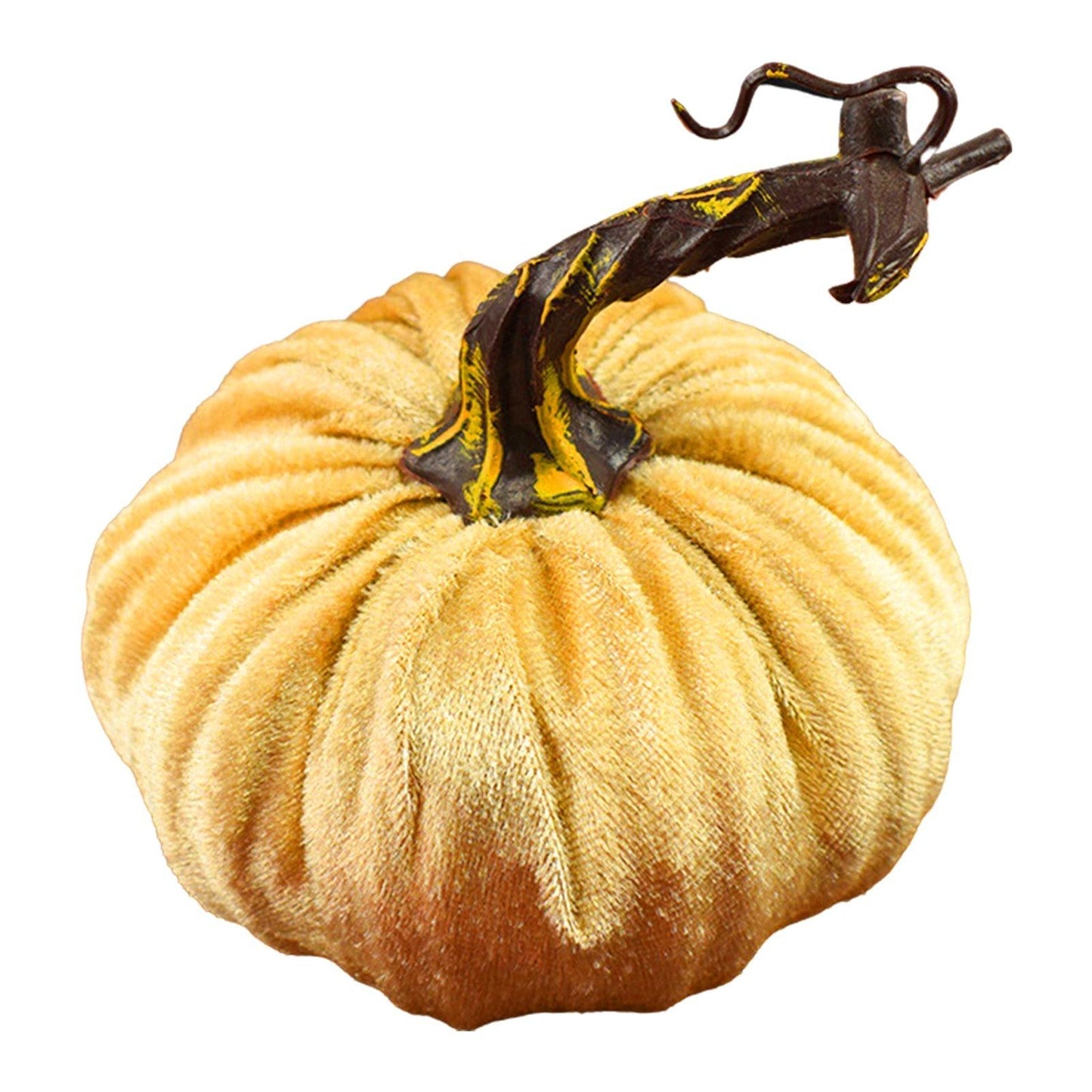 Mini citrouilles d'Halloween en velours Lighteme