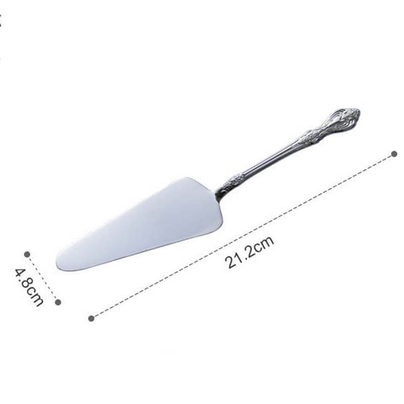 Spatule à gâteau en acier inoxydable gaufré Lighteme
