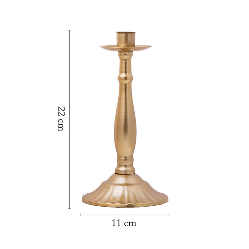 Lighteme Vintage-Kerzenhalter aus Eisen