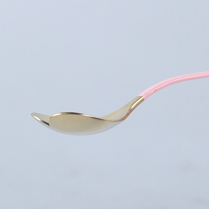 Lighteme Dessertlöffel aus Edelstahl in Herzform