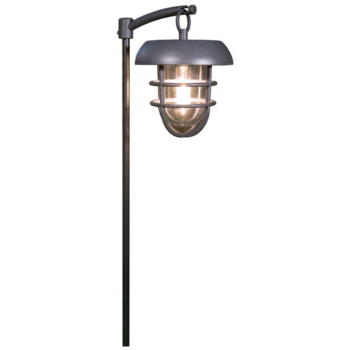 Lampes solaires LED suspendues Lighteme sur poteau métallique Shepherds Hook (lot de 4)