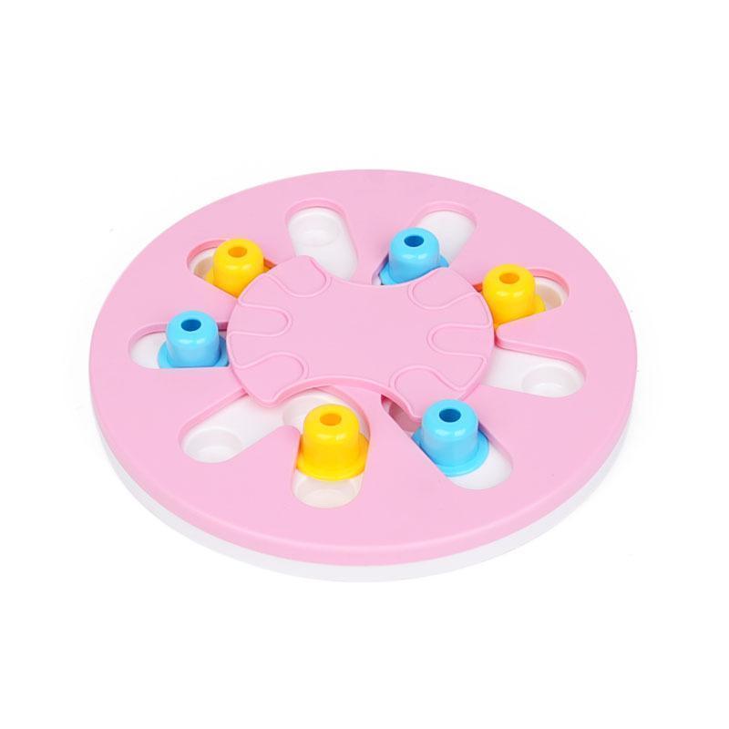 Jouet interactif pour chien Lighteme avec nourriture qui fuit (3 couleurs)