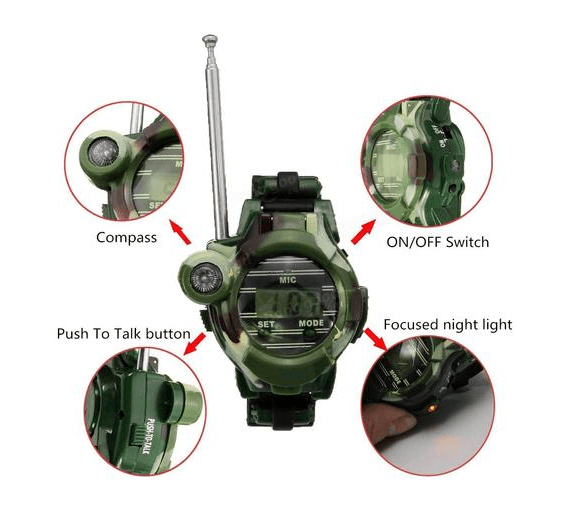 Lighteme Survival Walkie Talkie Watch