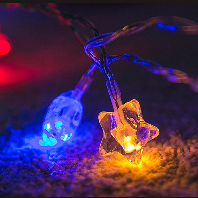 Lighteme LED Pentagram String Lights