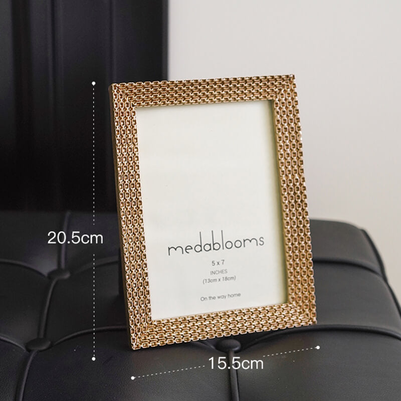 Lighteme Light Luxury vergoldeter Bilderrahmen