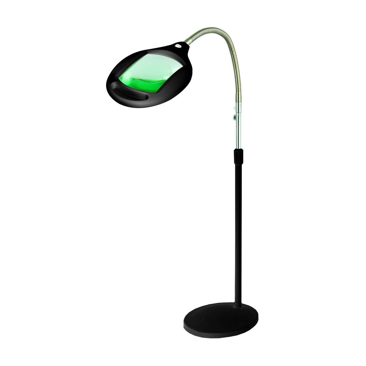 Lighteme 8X10 - Lampe loupe pleine page - Loupe mains libres avec lumière LED brillante pour la lecture - Col de cygne flexible pour maintenir la position