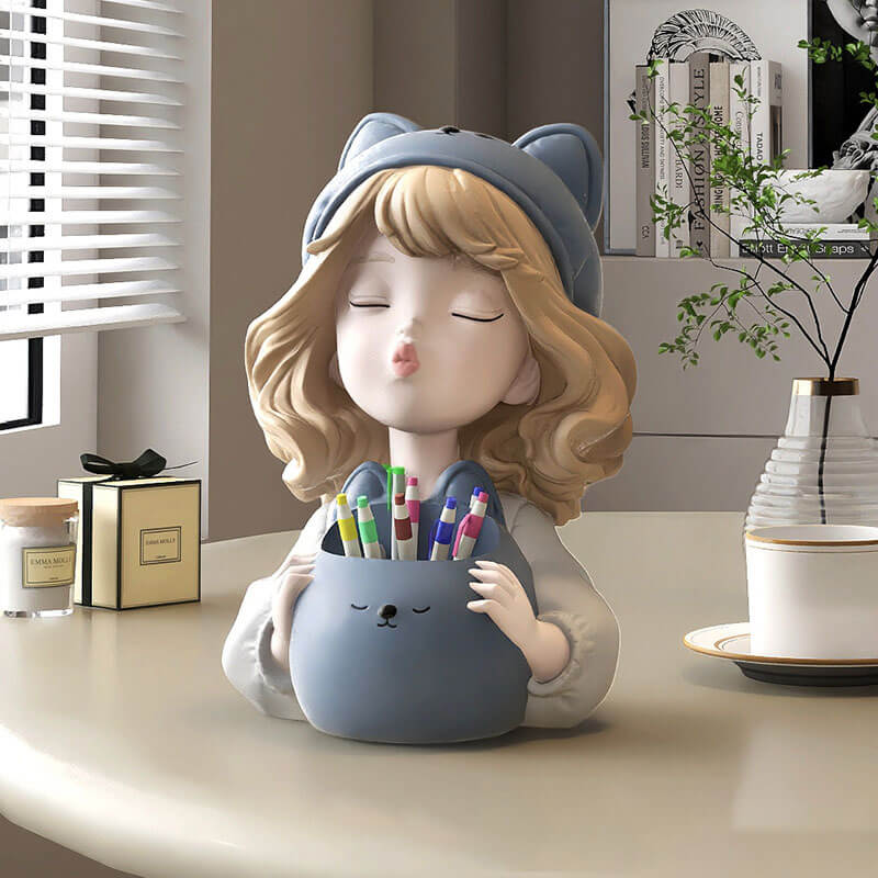 Lighteme Little Bear Girl Piggy Bank