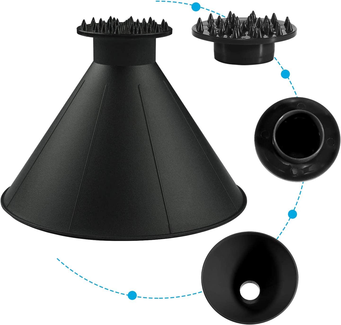 Grattoir à glace magique Lighteme pour pare-brise de voiture
