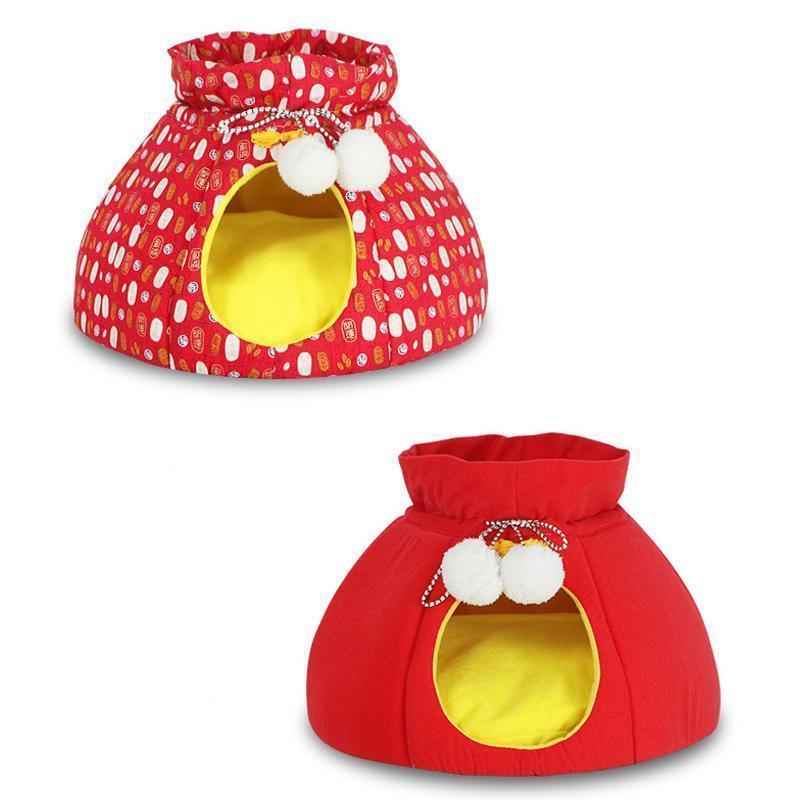 Lighteme Neujahrs-Glückstüten-Design Katzennest (2 Farben & 2 Größen)