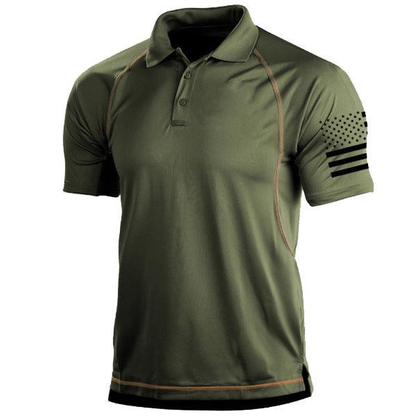 Lighteme Herren Outdoor Combat Shirt Quick Dry Kurzarm