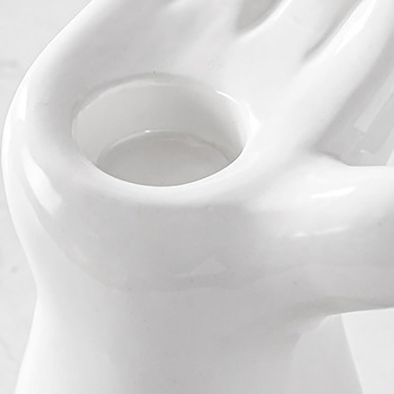 Lighteme Palm Ceramic Candle Holder