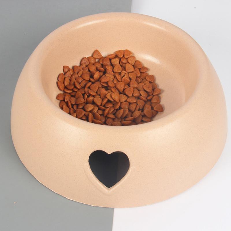 Lighteme Kunststoff-Hundefutterspender „Love“, zwei Näpfe (2 Größen)