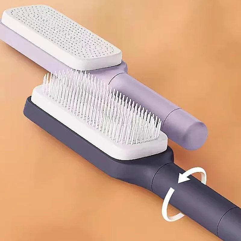 Lighteme selbstreinigende Haarbürste