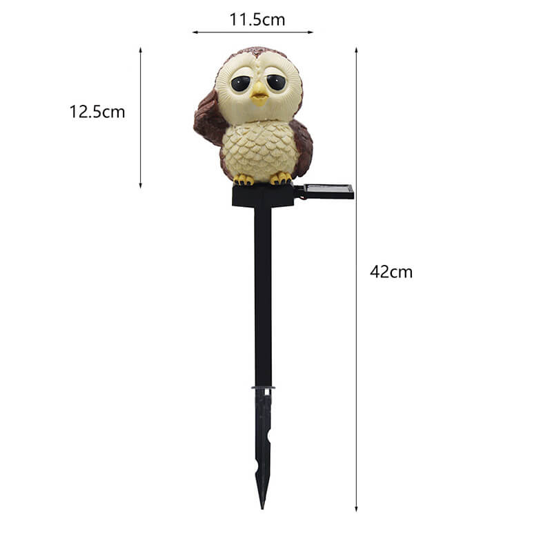 Lighteme Solar Owl Outdoor Decorative Lights