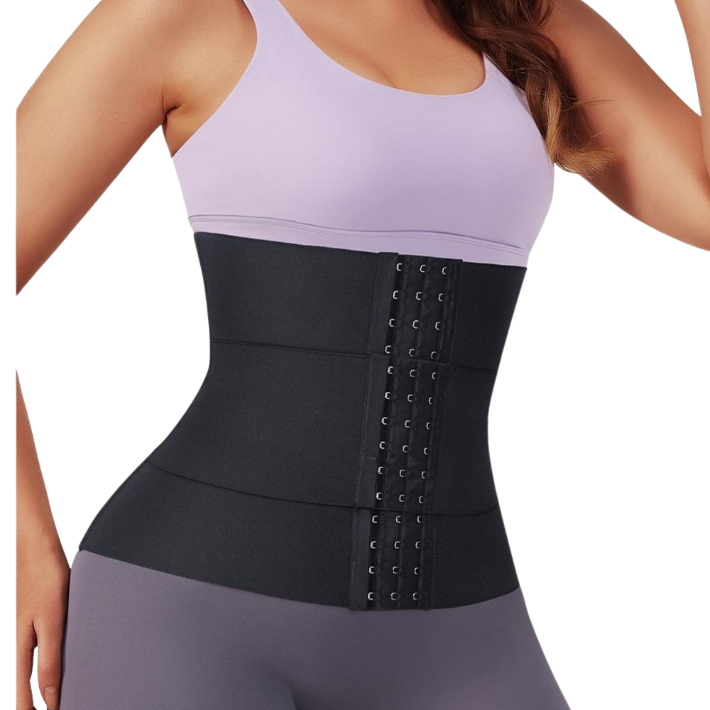 Ceinture abdominale à triple bande Lighteme pour l'entraînement de compression