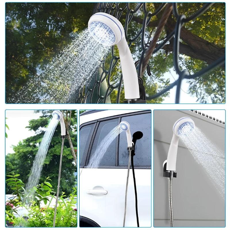Lighteme Außendusche Tragbares Camping-Duschset