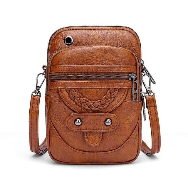 Sac bandoulière en cuir Lighteme