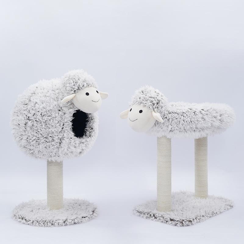 Lighteme Winter Lamb Shape Cat Tree (2 Types)