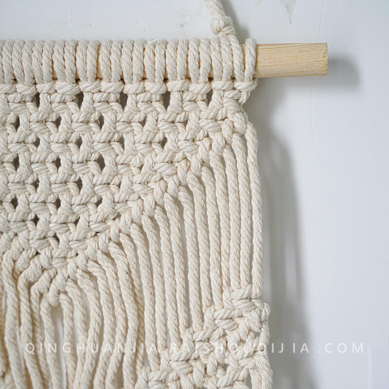 Lighteme Simple Woven Tassel Wall Hanging