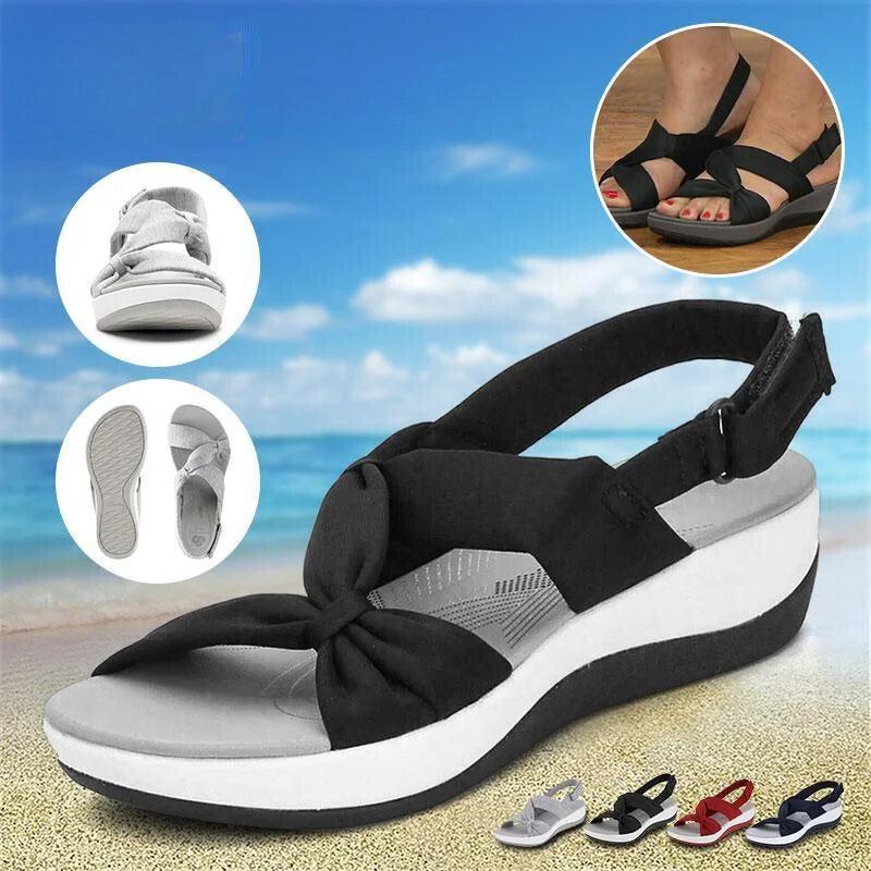 Lighteme Damen-Sandalen, Fußgewölbeunterstützung und Schmerzlinderung