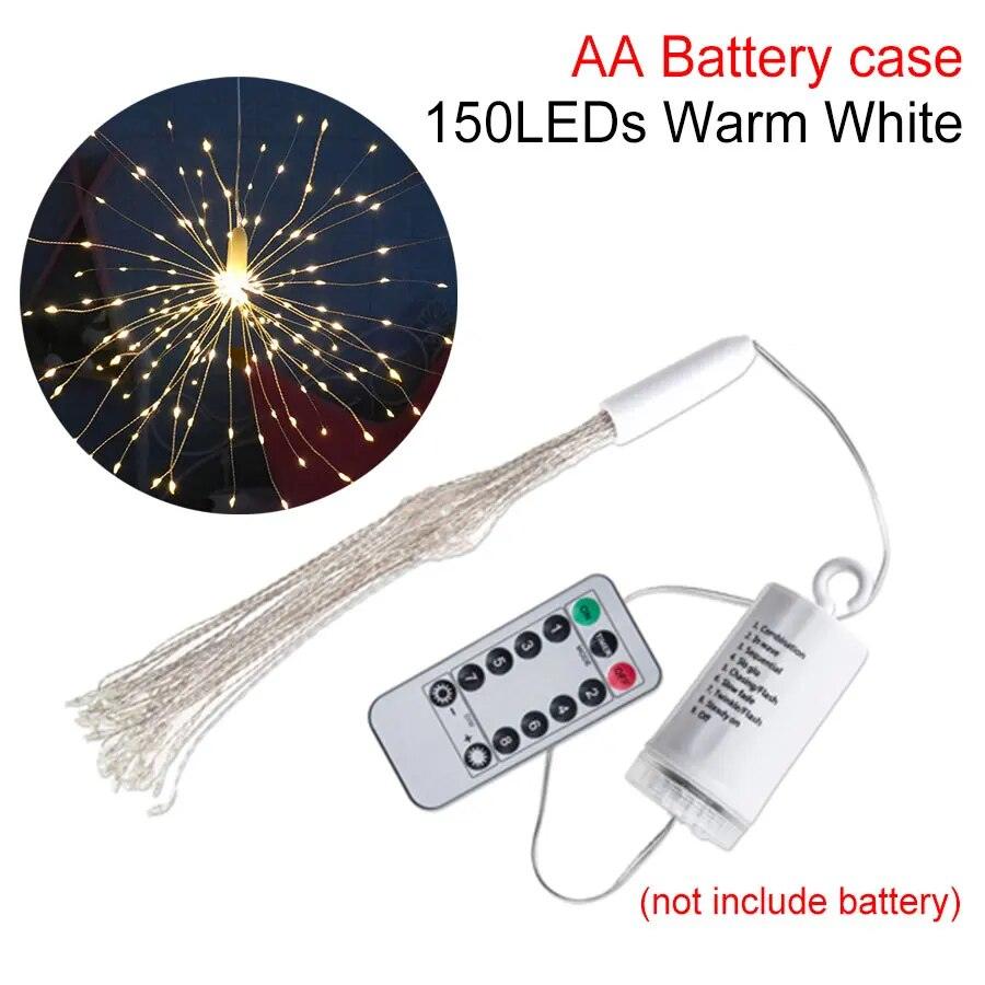 Feu d'artifice LED USB Lighteme | 1 acheté, 1 offert (2 pièces)