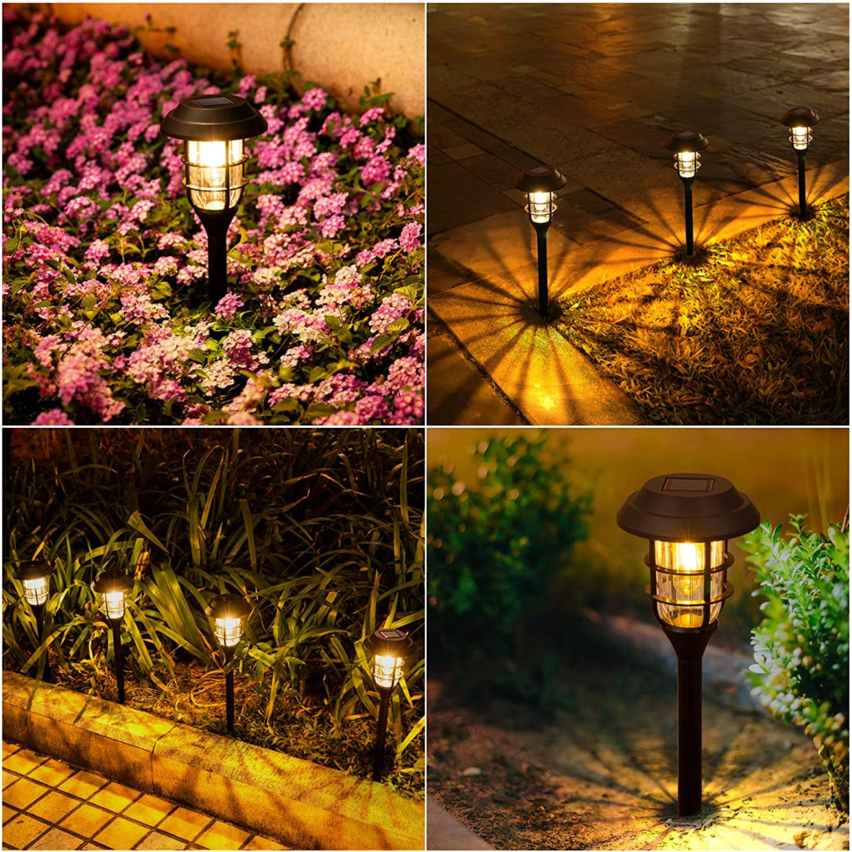 Lot de 8 lampes solaires d'extérieur Lighteme