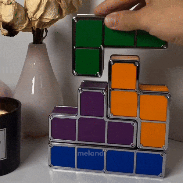 Lighteme Stimmungslicht Retro Tetris Lampe