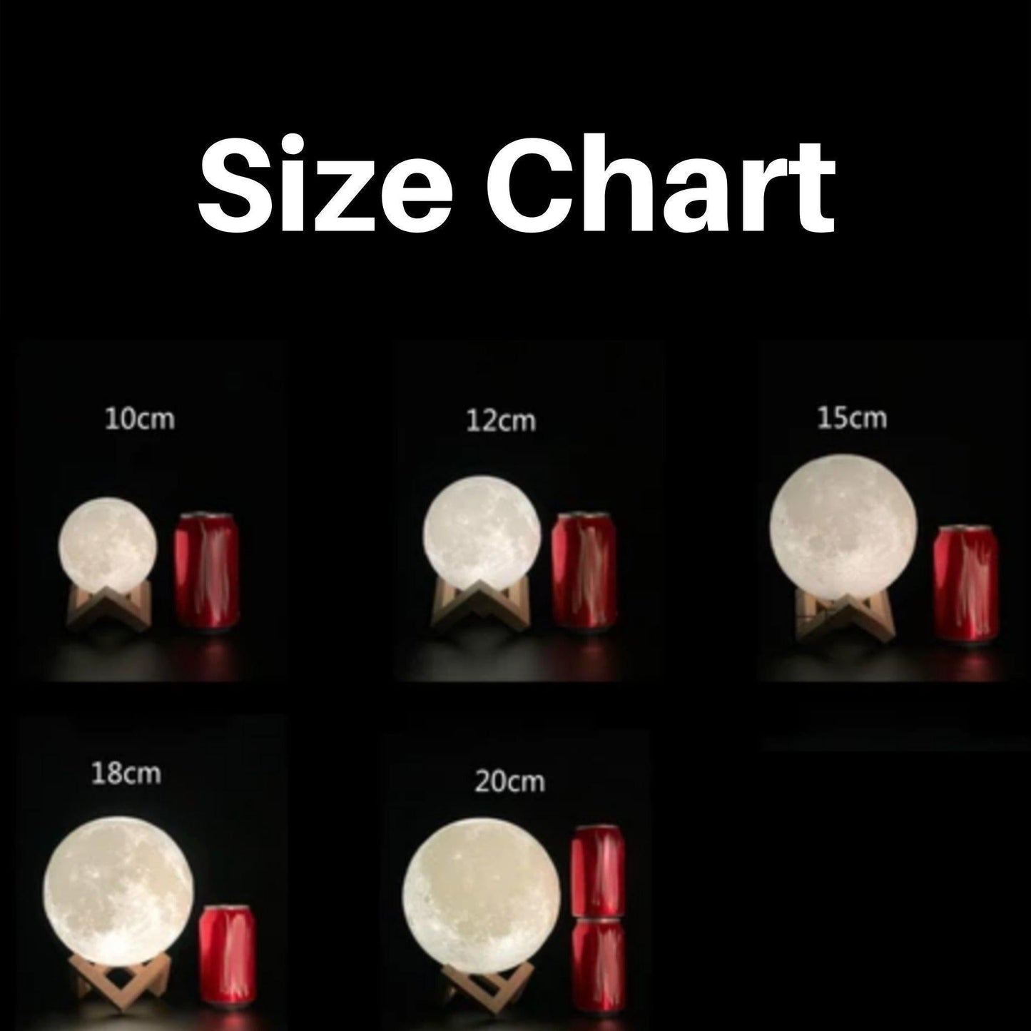 Lighteme Magic Lunar Lamp (5 sizes)