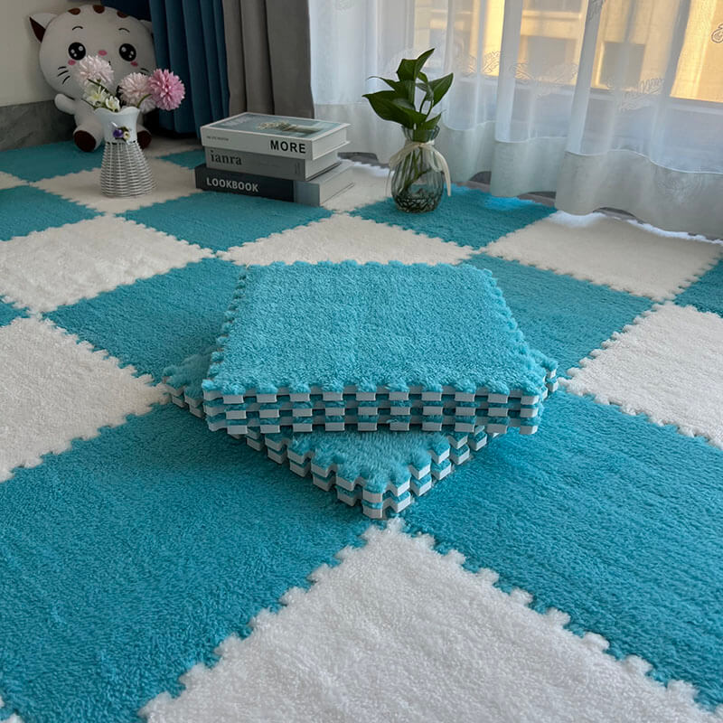 Lighteme DIY Patchwork-Fußmatten