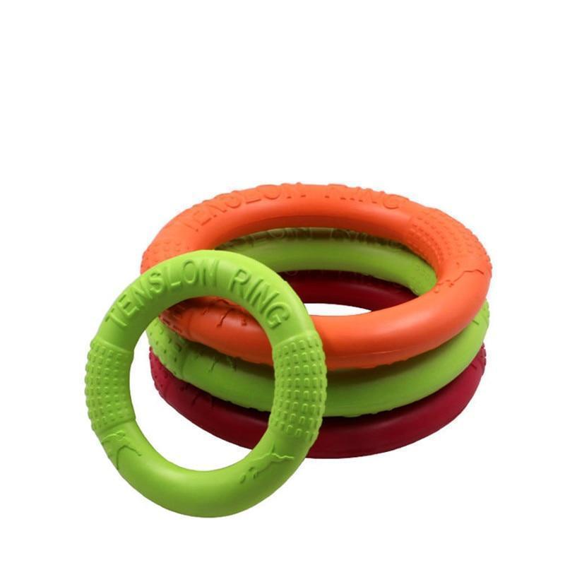 Disques volants Lighteme Dog EVA, anneau d'entraînement interactif pour chiens (3 couleurs et 2 tailles)
