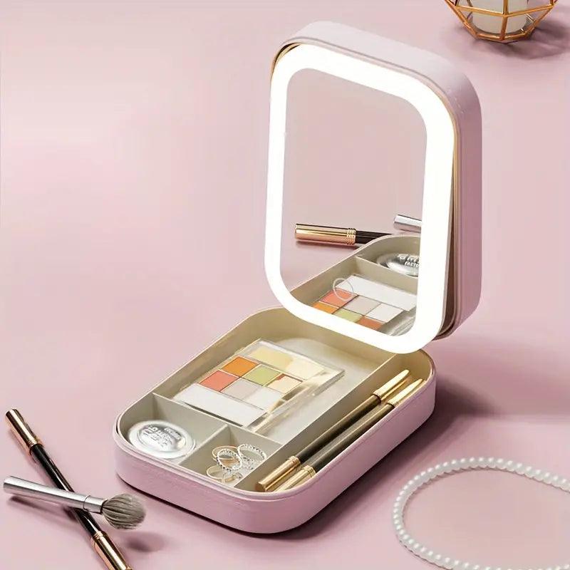 Lighteme LED-Spiegel-Make-up-Aufbewahrungsbox