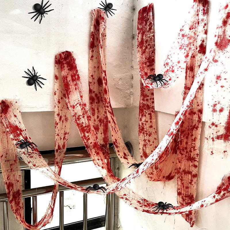 Bandes de tissu sanglantes Lighteme 3m pour Halloween