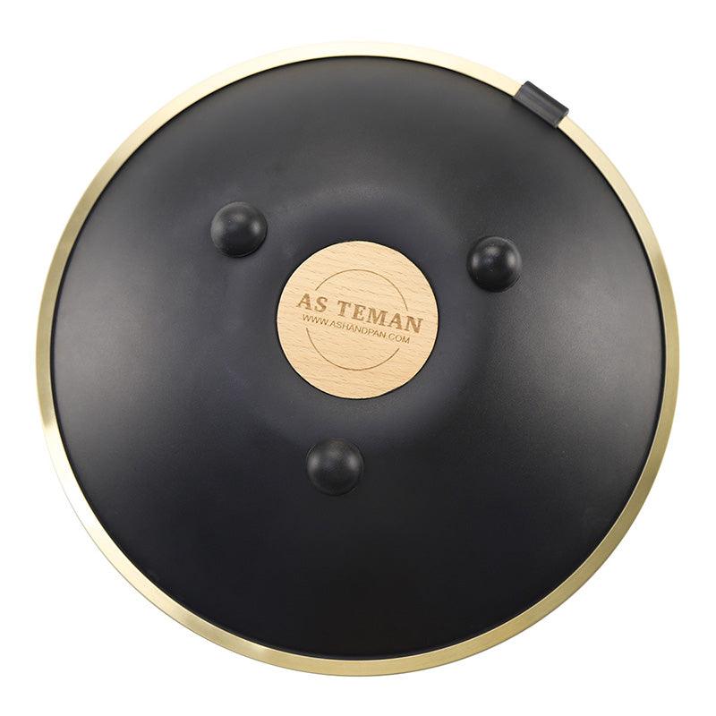 Lighteme Steel Tongue Drum | D Amara / C# Amara Black Tank Drum for Yoga & Meditation with gift set | 14 Inch 9 Notes