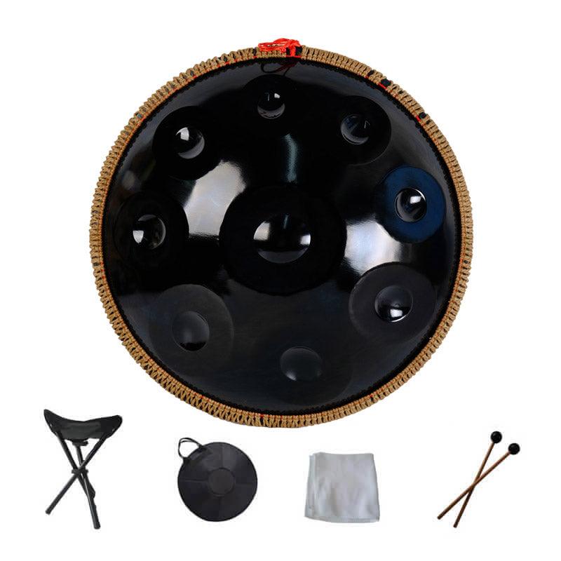 Lighteme 22 Zoll 9 Noten D-Moll Handpan-Trommel aus Edelstahl mit Seil