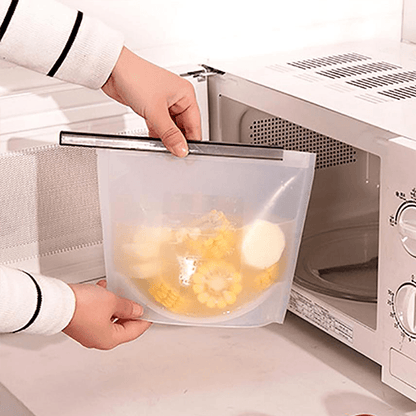 Sac alimentaire réutilisable en silicone Lighteme (4 couleurs)